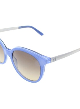 1h可退 GUCCI 女士眼镜 GG36745SL AW2025 灰色 徽标细节太阳镜