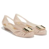 Ferragamo Ferragam Женские желе -обувь низкие каблуки/0606732misc Hong Kong ношение