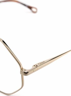 CHLOÉ 女士眼镜 CH0022O004 AW2024 金色 CHLOÉ WOMEN'S CH0022O0