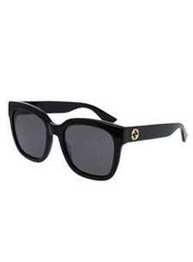 GUCCI 女士眼镜 GG0034SN001 CO 黑色 GG0034SN