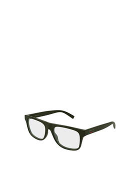 GUCCI 男士眼镜 GG1117ON004 SS2026 绿色 几何平光镜