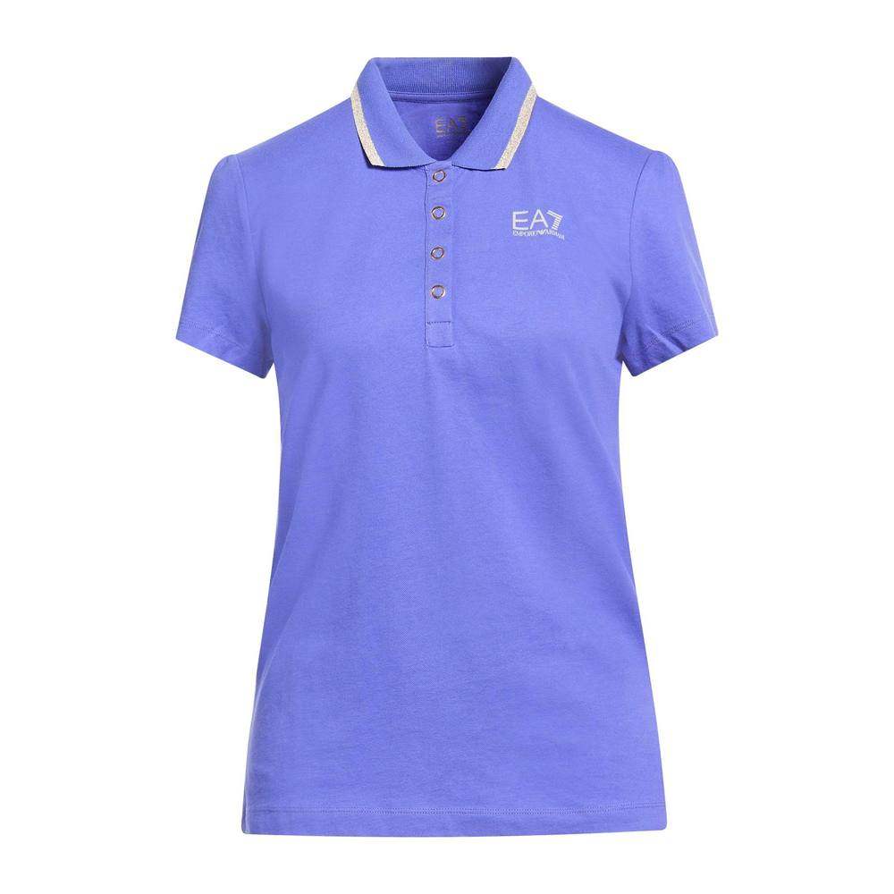1h可退 潮奢 Ea7 女士 Polo衫 purple紫色 舒适时尚,淘宝优惠券,粉丝福利购,淘宝优惠卷