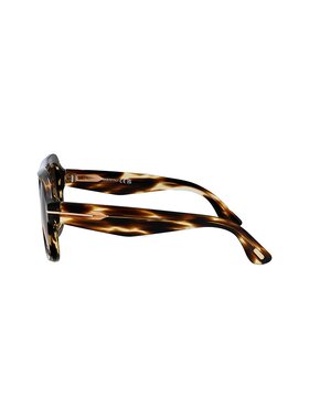 1h可退 TOM FORD 女士太阳镜 FT132455B AW2025 棕色 RHONDA-02