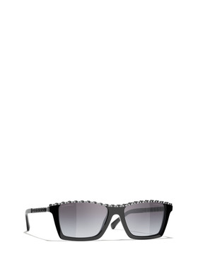 CHANEL 女士眼镜 CH5548Q1608S6 CO 灰色 全框太阳镜