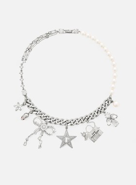 MARC JACOBS 女士项链 2R4JNC001J27040 SS2025 银色