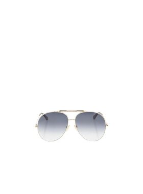 1h可退 CHLOÉ 女士眼镜 CH0113S00100 AW2023 灰色 徽标太阳镜