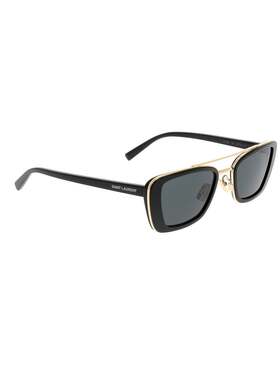 SAINT LAURENT 女士眼镜 SL825S01 AW2025 绿色 全框太阳镜
