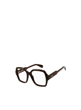 CHLOÉ 女士眼镜 CH0155O002 SS2026 黑色 徽标平光镜