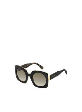 1h可退 MARC JACOBS 女士眼镜 MJ586SPXP AW2024 黑色 徽标太阳镜