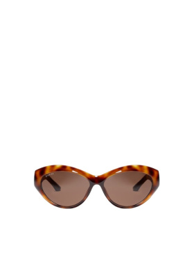 GUCCI 女士眼镜 875964J07402323 AW2026 棕色 猫眼框太阳镜