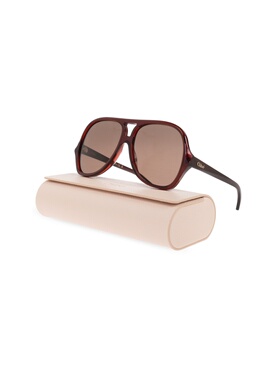 CHLOÉ 女士太阳镜 CH0289S0002 CO 酒红色 Sunglasses Salome
