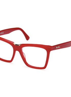 1h可退 MAX MARA 女士眼镜 MM5111066 SS2024 红色 MM5111