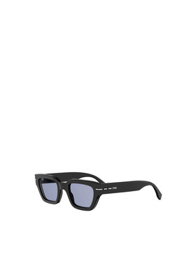 FENDI 男士眼镜 FE40191I01V CO 灰色 几何框太阳镜