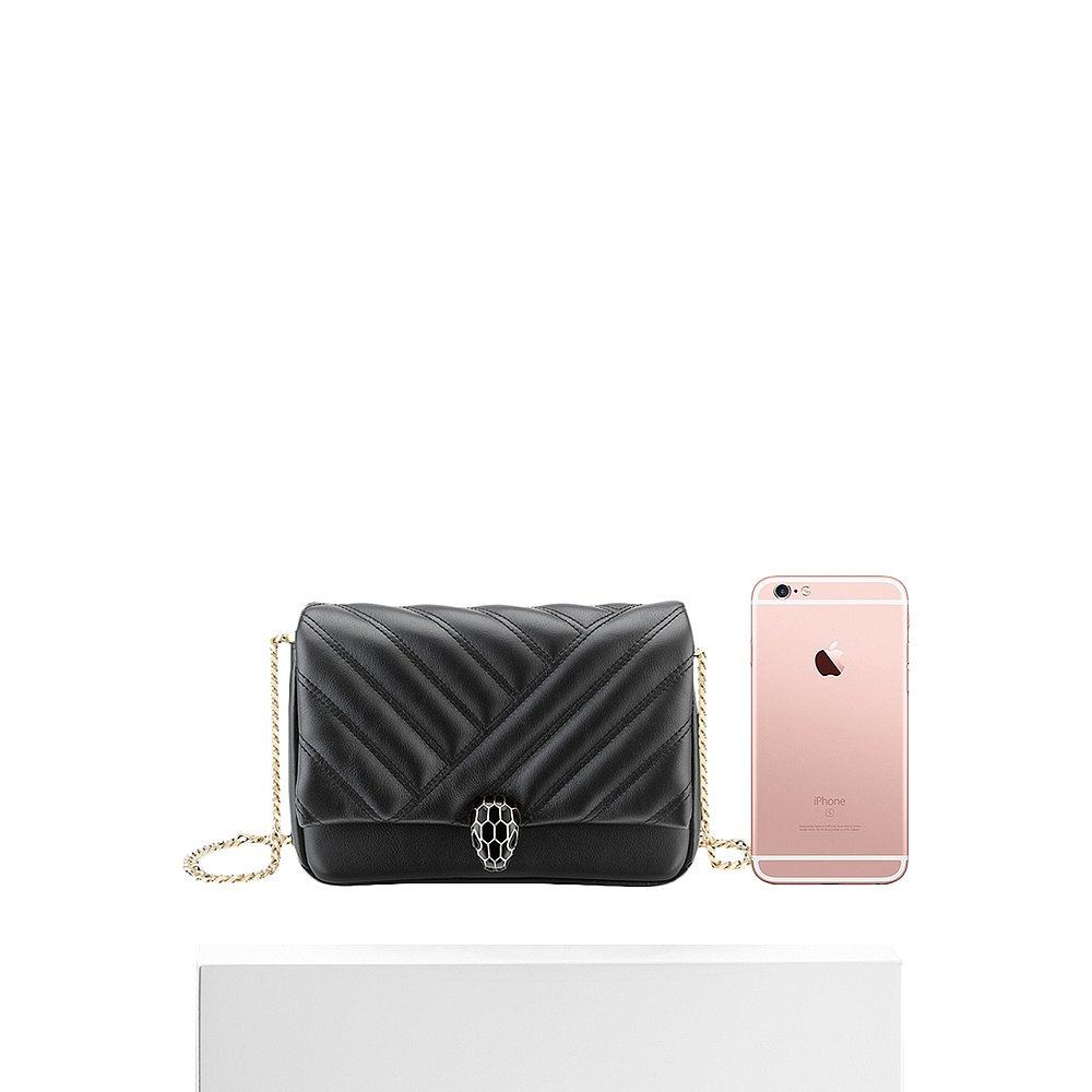 香港直邮bvlgari黑色女士单肩包 天猫国际香港直购女士包袋