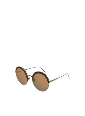 1h可退 BOTTEGA VENETA 女士眼镜 BV0208SMETAL2 AW2021