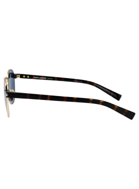 SAINT LAURENT 男士眼镜 SL707004 CO 蓝色太阳镜