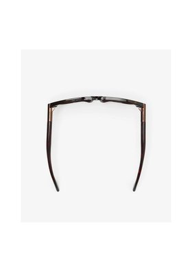 BURBERRY 男士太阳镜 40836331 SS2024 棕色 logo标识弧形太阳镜