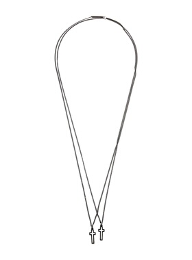 潮奢 Dsquared2 二次方 男士 项链 black黑色 舒适时尚