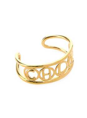 CHLOÉ 女士手链手镯 CH26SJB12CB79DC SS2026 金色 Script Bracel