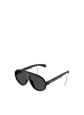MONCLER 男士太阳镜 8007U500687 AW2025 黑色 全框太阳镜