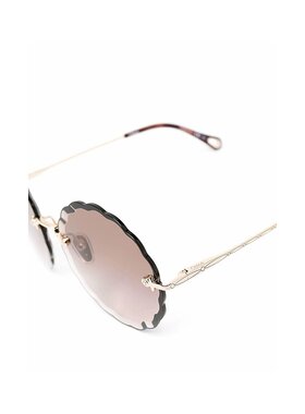 1h可退 CHLOÉ 女士眼镜 CH0047S001 AW2024 米白色 CHLOÉ WOMEN'S