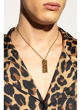 VERSACE 女士项链 10215931A006203J240 AW2025金色吊坠