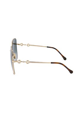 GUCCI 女士眼镜 GG0879S001 SS2025 古驰灰色