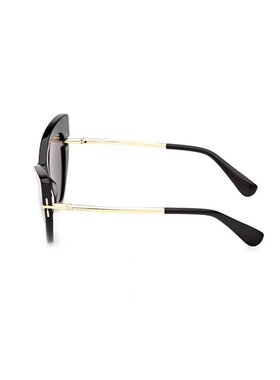 MAX MARA 女士太阳镜 MM018701A CO 黑色 全框太阳镜