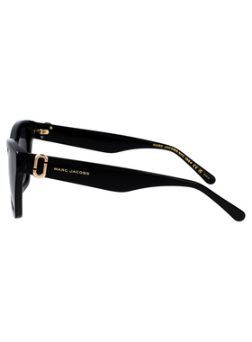 Marc Jacobs 马克 雅可布 女士 黑色醋纤太阳眼镜 MARC884S807