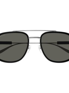 1h可退 GUCCI 男士太阳镜 GG1310S001 SS2025 黑色 GG1310S古驰