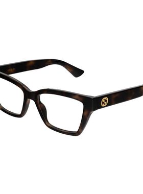 GUCCI 女士眼镜 GG1715O002 CO 黑色 古驰几何框平光镜