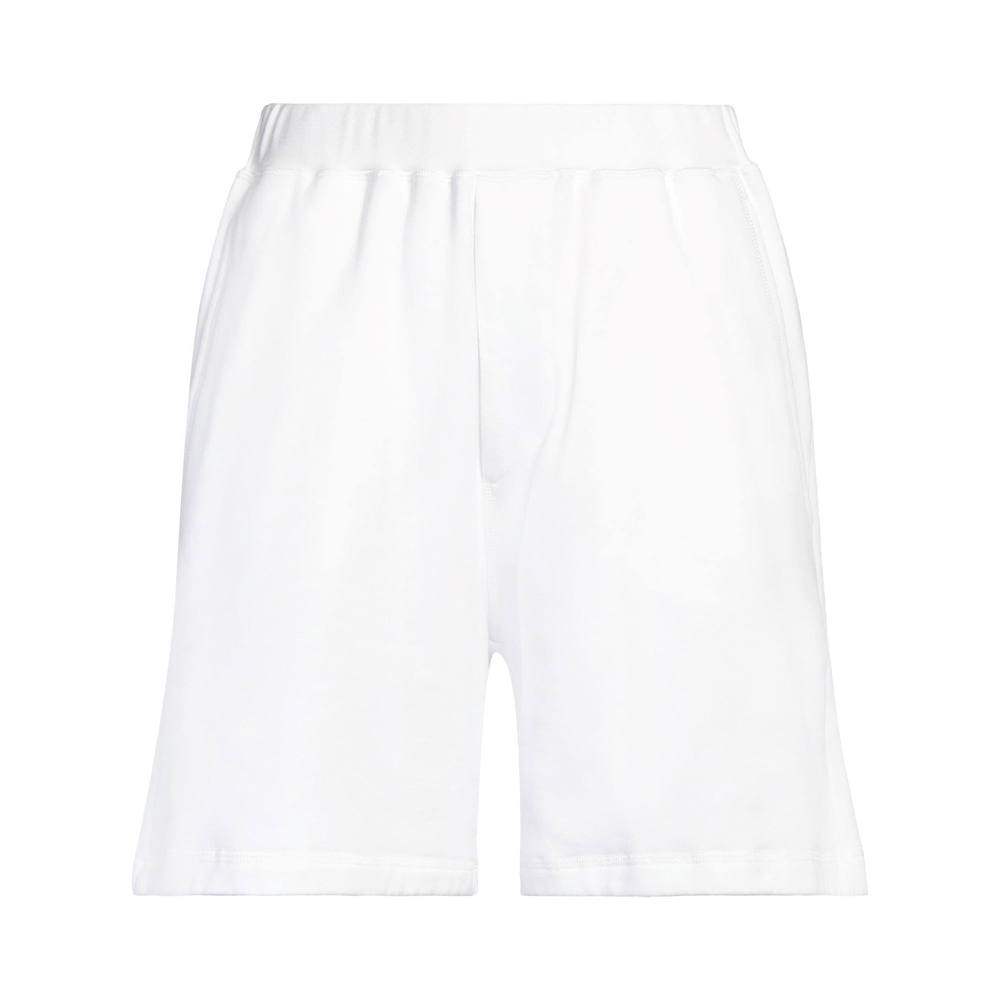 1h可退 潮奢 Dsquared2 二次方 男士 短裤 white白色 舒适时尚,淘宝优惠券,粉丝福利购,淘宝优惠卷
