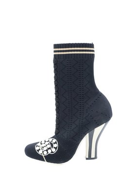 FENDI 女士靴子 8T6514A15PF1120 SS2018 黑色 FENDI WOMEN'S 8T6