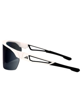 1h可退 潮奢 Adidas 女士 INJECTATE 白色银色太阳眼镜 SP0103S21