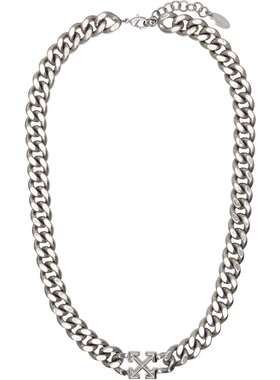 off-white 男士 Arrow Chain 项链 OMOB16DC99MET001配饰吊坠