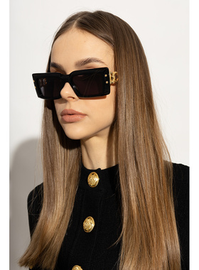 1h可退 BALMAIN 女士眼镜 BPS145A5300 AW2024 黑色太阳镜