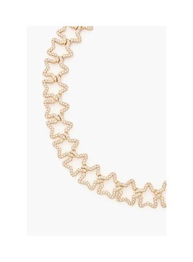 1h可退 潮奢 ZIMMERMANN 女士 镀金短项链 0828XF24G