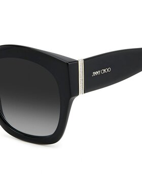 JIMMY CHOO 女士眼镜 LEELAS8079O AW2023 LEELA/S 黑色太阳镜