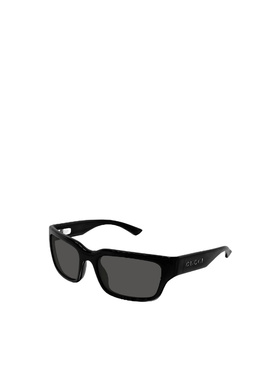 GUCCI 男士眼镜 GG2240S005 AW2026 黑色 几何框【付后1h可退】