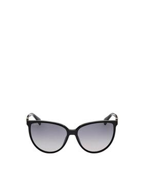 1h可退 MAX MARA 女士太阳镜 MM004501B SS2022 灰色 徽标太阳镜
