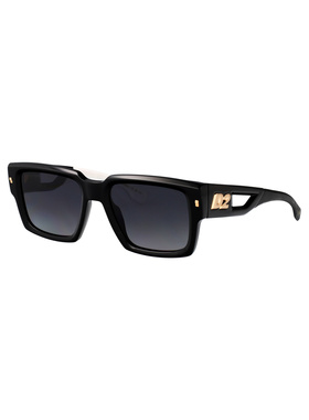DSQUARED2 男士太阳镜 D20143S807 AW2025 黑色 Sunglasses