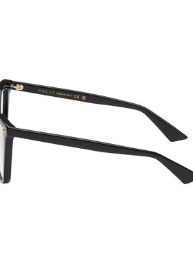1h可退 潮奢 Gucci 古驰 女士 黑色 Light Acetate GG Cat Eye 眼