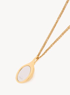 CHLOÉ 女士项链 CH26AJN11CB79DX AW2026 金色 镜面吊坠项链