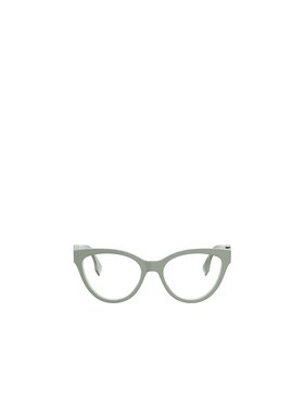 1h可退 FENDI 女士眼镜 FE50134I093 SS2025 灰色 全框平光镜