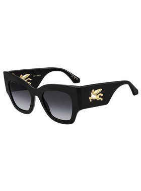 1h可退 ETRO 女士眼镜 0076S807 SS2025 黑色 Etro Sunglasses