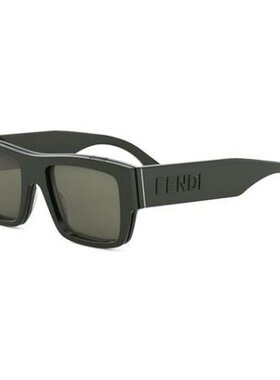 FENDI 男士太阳镜 FE40118I96N CO 绿色 全框太阳镜