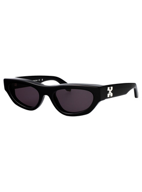 OFF-WHITE 女士太阳镜 OW10501007 SS2026 黑色 HONOLULU
