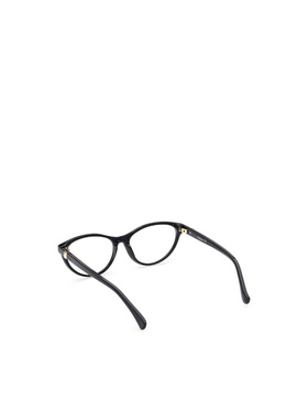 MAX MARA 女士眼镜 MM5025001 SS2022 黑色徽标 平光镜配饰