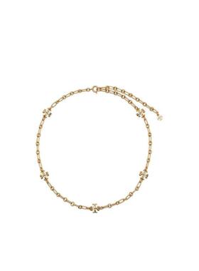 TORY BURCH 女士项链 83341715 AW2021 黄色 带徽标的项链