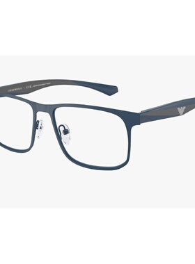 EMPORIO ARMANI 男士眼镜 EA11633389 CO 黑色 全框平光镜
